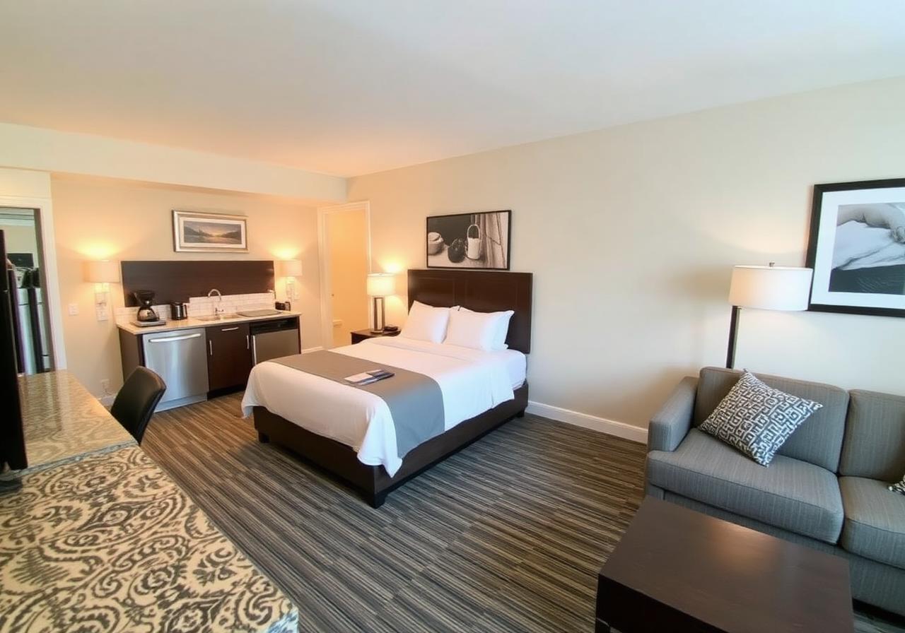 Extended stay suite